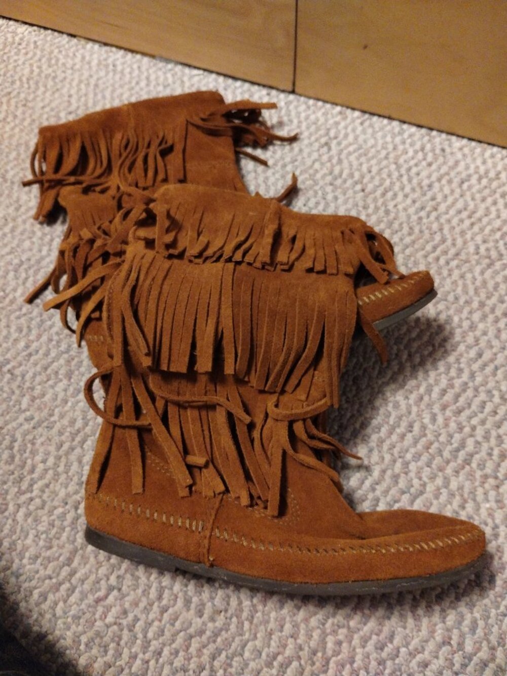 Minnetonka Fringe Boots
